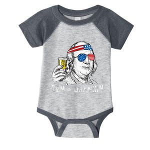 Ben Drankin Benjamin Franklin Drinking Infant Baby Jersey Bodysuit