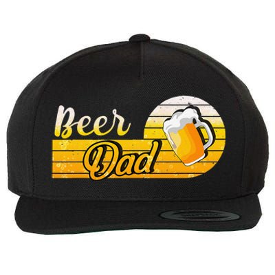 Beer Dad Birthday Holidays Father´s Day Wool Snapback Cap