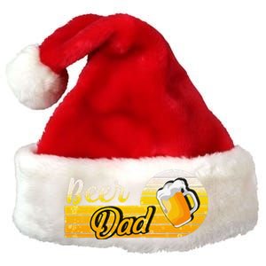 Beer Dad Birthday Holidays Father´s Day Premium Christmas Santa Hat