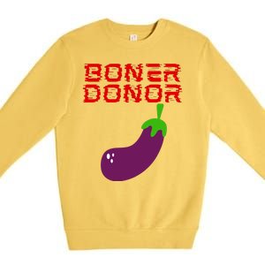 Boner Doner Premium Crewneck Sweatshirt