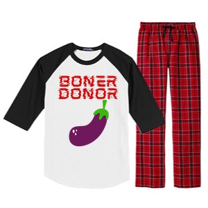 Boner Doner Raglan Sleeve Pajama Set