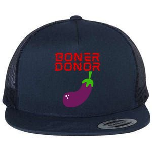 Boner Doner Flat Bill Trucker Hat