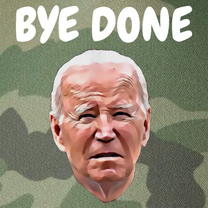 Bye Done Bye Bye Joe Biden Drops Out Of 2024 Election Legacy Tie Dye Trucker Hat