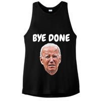 Bye Done Bye Bye Joe Biden Drops Out Of 2024 Election Ladies PosiCharge Tri-Blend Wicking Tank