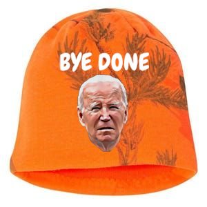 Bye Done Bye Bye Joe Biden Drops Out Of 2024 Election Kati - Camo Knit Beanie