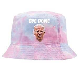 Bye Done Bye Bye Joe Biden Drops Out Of 2024 Election Tie-Dyed Bucket Hat