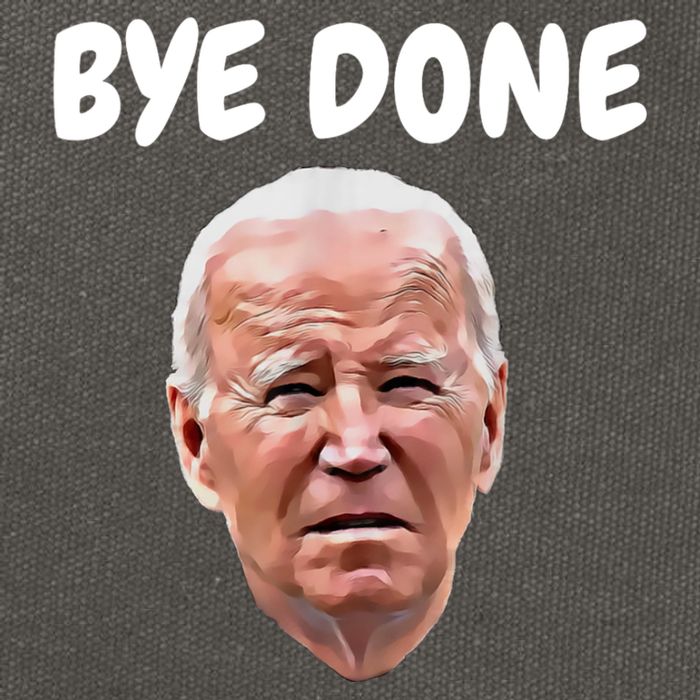 Bye Done Bye Bye Joe Biden Drops Out Of 2024 Election Cotton Canvas Backpack