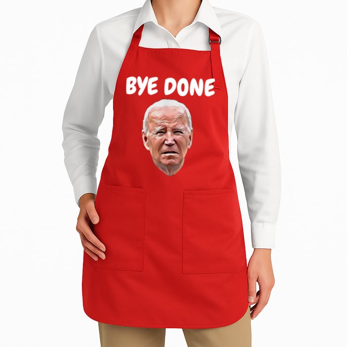 Bye Done Bye Bye Joe Biden Drops Out Of 2024 Election Apron