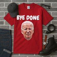Bye Done Bye Bye Joe Biden Drops Out Of 2024 Election Tall T-Shirt