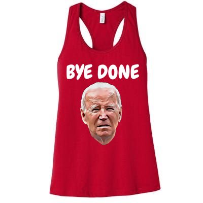 Bye Done Bye Bye Joe Biden Drops Out Of 2024 Election Womens Tank Top