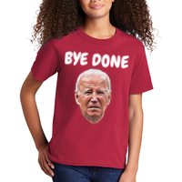 Bye Done Bye Bye Joe Biden Drops Out Of 2024 Election Kids T-Shirt