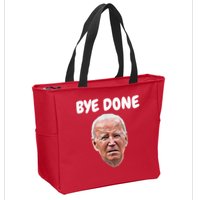Bye Done Bye Bye Joe Biden Drops Out Of 2024 Election Zip Tote Bag