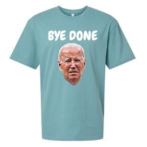 Bye Done Bye Bye Joe Biden Drops Out Of 2024 Election Sueded Cloud Jersey T-Shirt