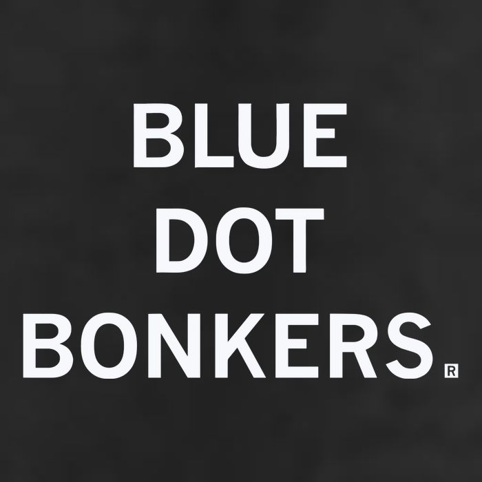 Blue Dot Bonkers 7 Panel Mesh Trucker Snapback Hat