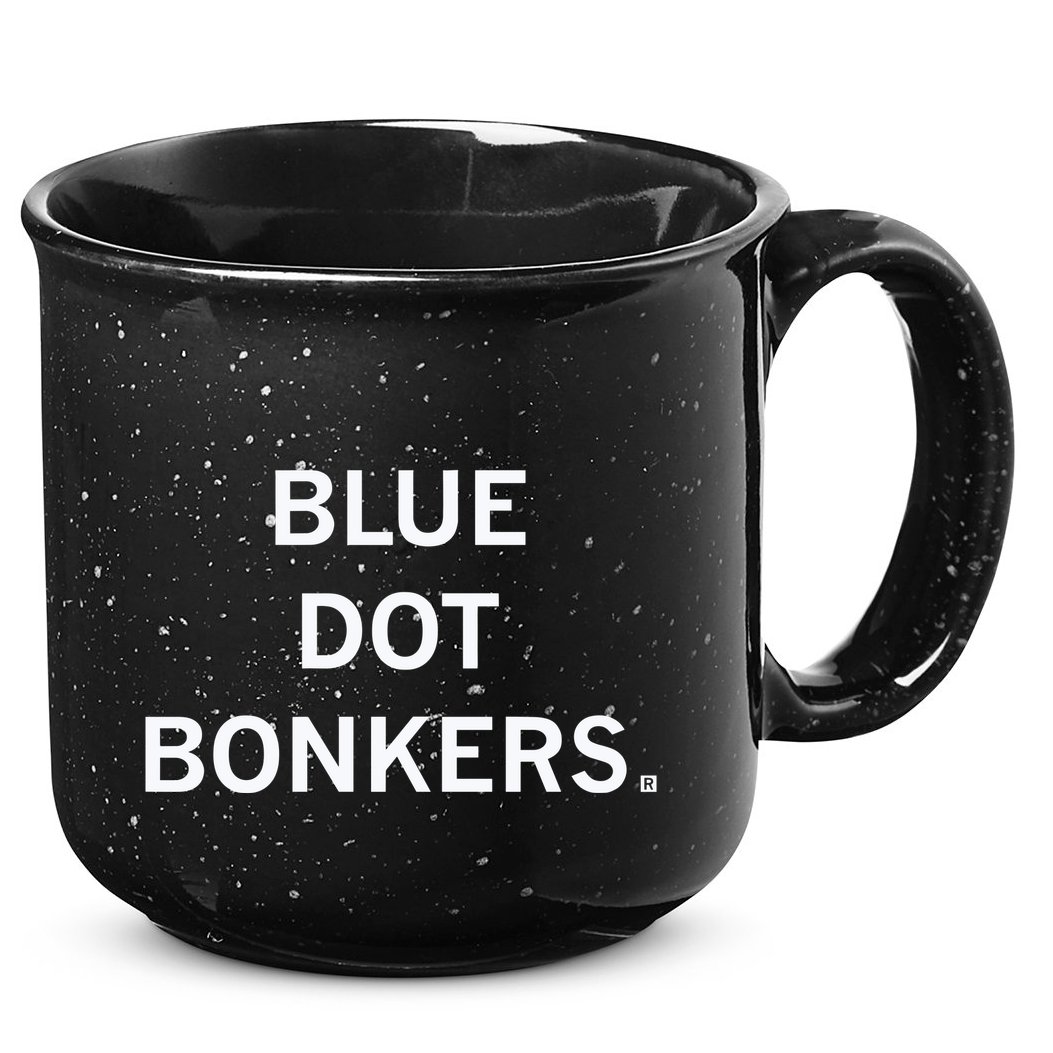 Blue Dot Bonkers 15oz Campfire Ceramic Mug
