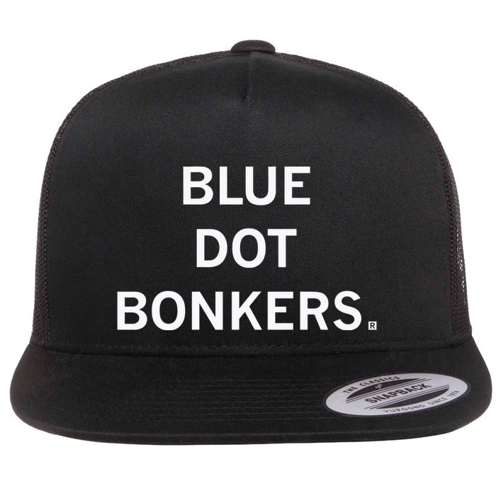 Blue Dot Bonkers Flatbill Hat