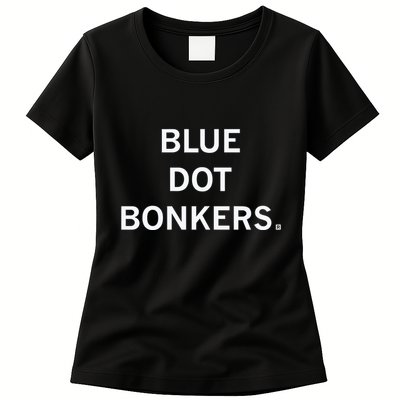 Blue Dot Bonkers Womens T-Shirt