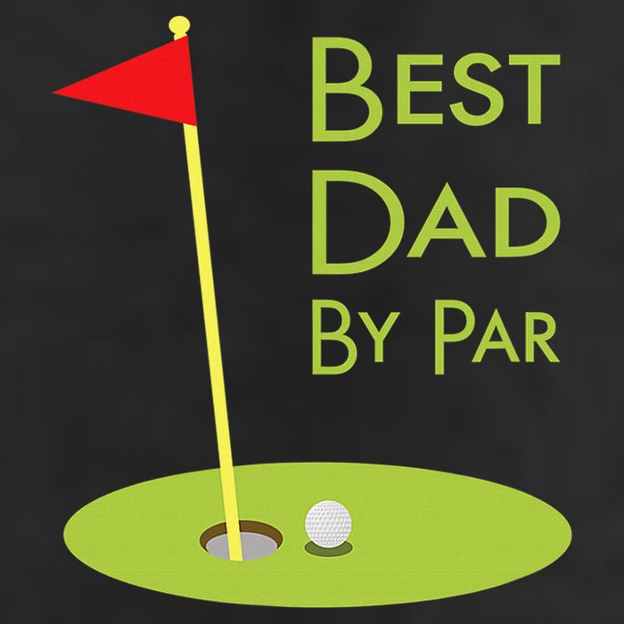 Best Dad By Par Golf Themed Design For Golfing Dad Golfer Adult Drive Performance Visor