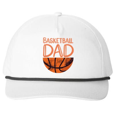 Basketball Dad - Basketball Player Vintage Basketball Snapback Five-Panel Rope Hat