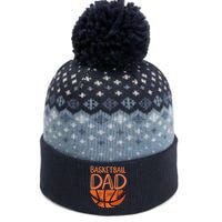 Basketball Dad - Basketball Player Vintage Basketball The Baniff Cuffed Pom Beanie