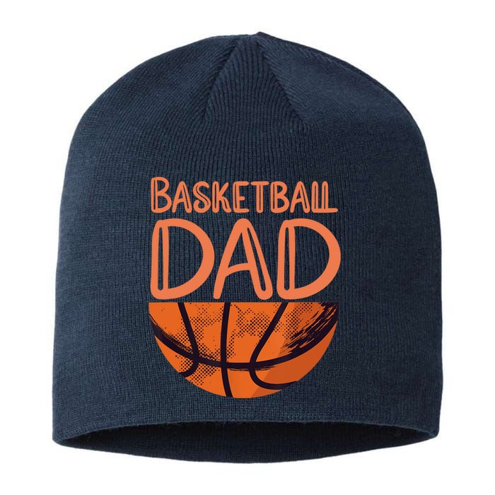 Basketball Dad - Basketball Player Vintage Basketball Sustainable Beanie