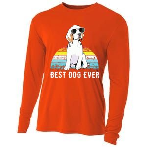 Beagle Dog Breed Funny Cooling Performance Long Sleeve Crew