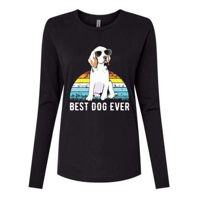 Beagle Dog Breed Funny Womens Cotton Relaxed Long Sleeve T-Shirt