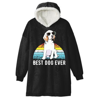 Beagle Dog Breed Funny Hooded Wearable Blanket