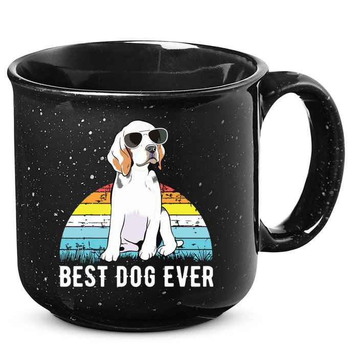 Beagle Dog Breed Funny 15oz Campfire Ceramic Mug