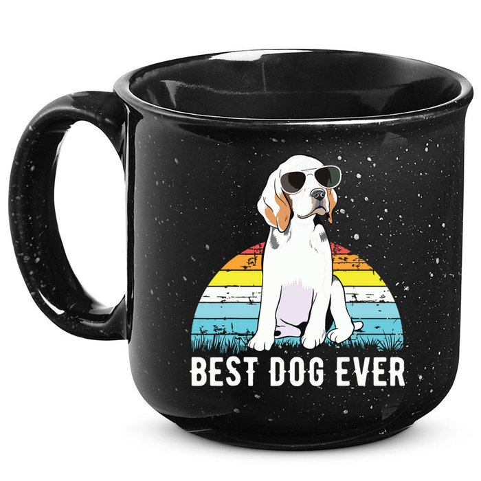 Beagle Dog Breed Funny 15oz Campfire Ceramic Mug