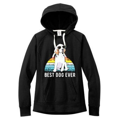 Beagle Dog Breed Funny Women's Fleece Hoodie