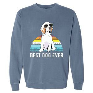 Beagle Dog Breed Funny Garment-Dyed Sweatshirt