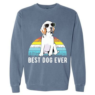 Beagle Dog Breed Funny Garment-Dyed Sweatshirt