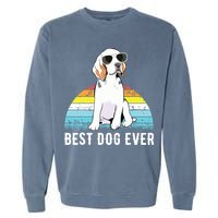 Beagle Dog Breed Funny Garment-Dyed Sweatshirt