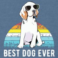Beagle Dog Breed Funny Garment-Dyed Sweatshirt