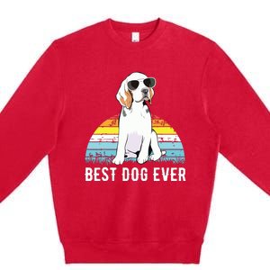 Beagle Dog Breed Funny Premium Crewneck Sweatshirt