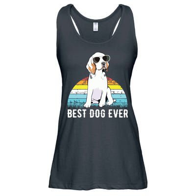 Beagle Dog Breed Funny Ladies Essential Flowy Tank