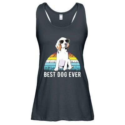 Beagle Dog Breed Funny Ladies Essential Flowy Tank