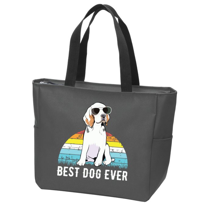 Beagle Dog Breed Funny Zip Tote Bag