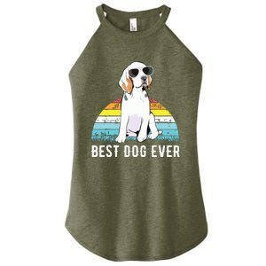 Beagle Dog Breed Funny Women’s Perfect Tri Rocker Tank