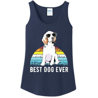 Beagle Dog Breed Funny Ladies Essential Tank