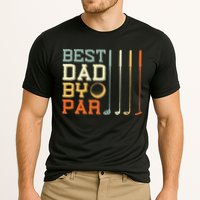 Best Dad By Par Golfer Father's Day Golfing Cooling Performance Crew T-Shirt