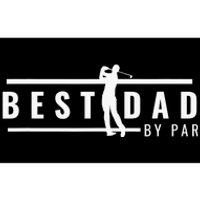 Best Dad By Par Daddy Gifts Golf Lover Golfer Father's Day Bumper Sticker