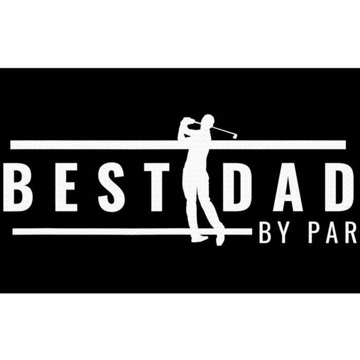 Best Dad By Par Daddy Gifts Golf Lover Golfer Father's Day Bumper Sticker