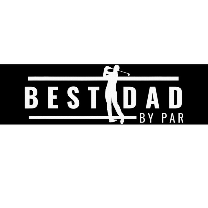 Best Dad By Par Daddy Gifts Golf Lover Golfer Father's Day Bumper Sticker