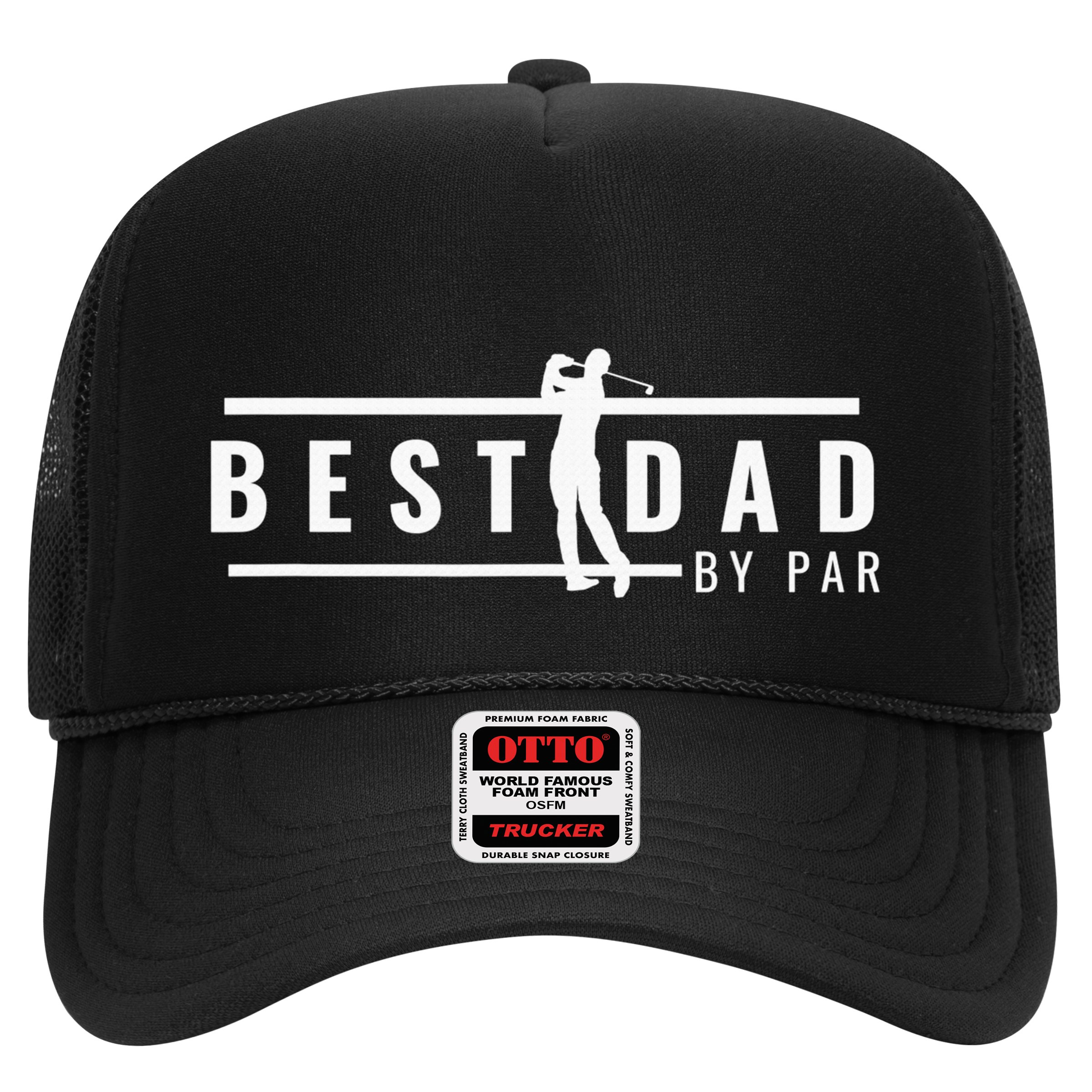Best Dad By Par Daddy Gifts Golf Lover Golfer Father's Day Hat