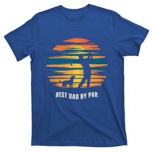 Best Dad By Par Funny Golf Player FatherS Day Gift T-Shirt