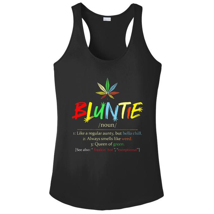 Bluntie Definition Bluntie Noun Ladies PosiCharge Competitor Racerback Tank