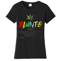 Bluntie Definition Bluntie Noun Women's T-Shirt