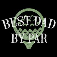 Best Dad By Par Father's Day Golf Lover Gift Papa Golfer Doggie Tank